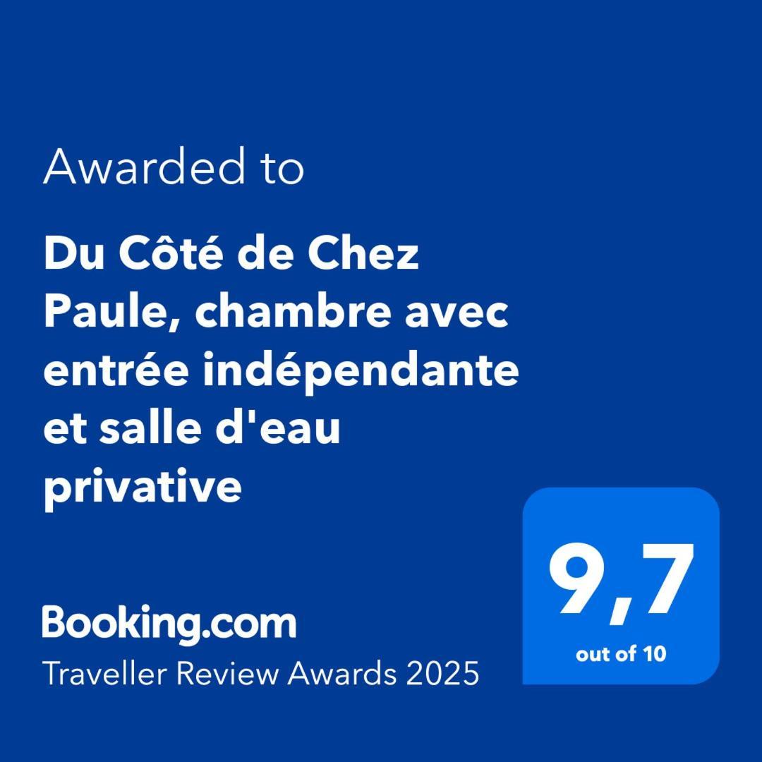 Du Cote De Chez Paule, Chambre Avec Entree Independante Et Salle D'Eau Privative Semeac Exterior photo